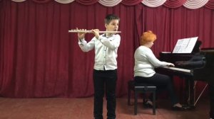 Карл Марія фон Вебер «Сонатина До-мажор» (C.M.Weber Sonatina C-dur). Виконує Модест Ельтек