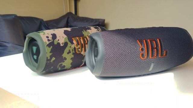 2X JBL CHARGE 5 BASS BOOSTED EQ "PARTYBOOST" смотреть онлайн