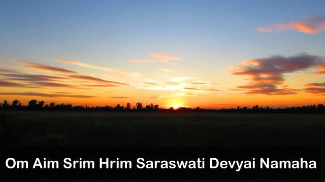 Om Aim Srim Hrim Saraswati Devyai Namaha - Chant смотреть онлайн