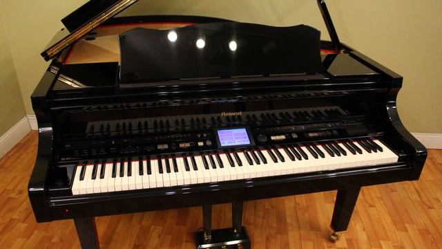 Roland Digital Player Grand Piano KR 1077M смотреть онлайн