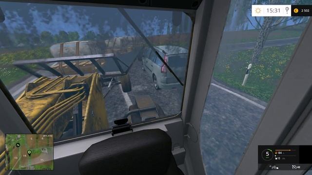 FarmingSimulator2015 ПРОДАЖА ШЕРСТИ И КРАТКАЯ ЭКСКУРСИЯ