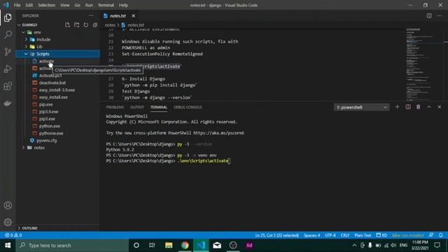How to Create and Activate a Virtual Environment on Windows Beginners | [ Step by Step Guide ] смотреть онлайн