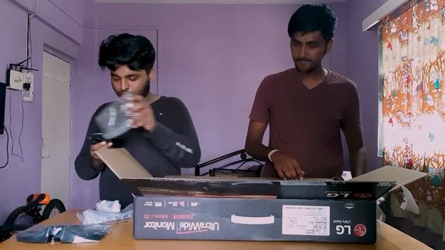 unboxing of LG 25UM58 25-inch Ultra-Wide Monitor |hindi смотреть онлайн