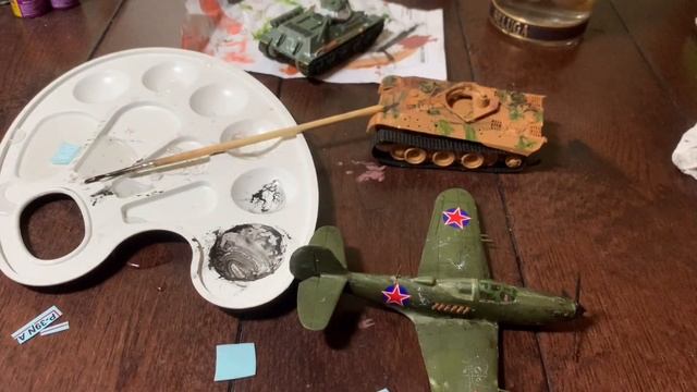Покраска модели П-39Н АЭРОКОБРА 1:72 смотреть онлайн