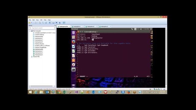 Installation of Apache Hadoop (2.6.0) multi-node cluster setup on Ubuntu Unicorn(14.10) смотреть онлайн