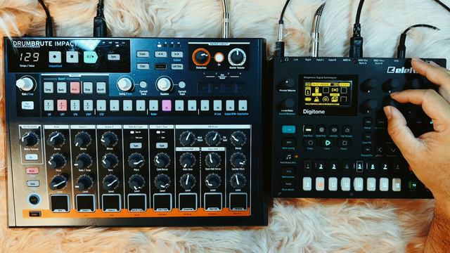 Dawless Jam on the Elektron Digitone + Drumbrute Impact смотреть онлайн