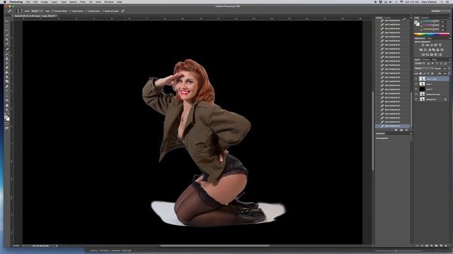 Vintage Pinup Edit Time-lapse By G.Watson Images
