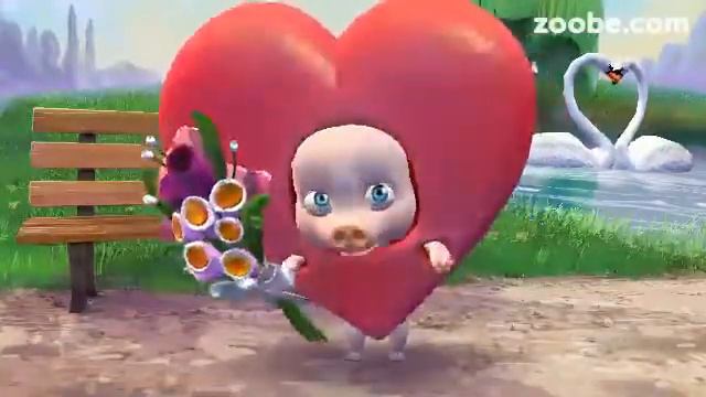 Zoobe няшка. С Днём влюблённых! смотреть онлайн