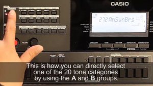 CASIO CT-X5000 How to Use  "Sounds and Rhythms"