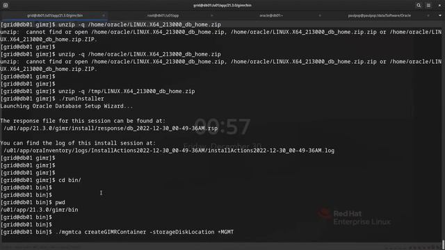 Installing Grid Infrastructure Management Repository смотреть онлайн