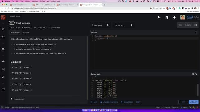 Кодинг #2. РЕШЕНИЕ задач С ПОЯСНЕНИЕМ в Codewars. JavaScript. Уроки программирования для начинающих смотреть онлайн