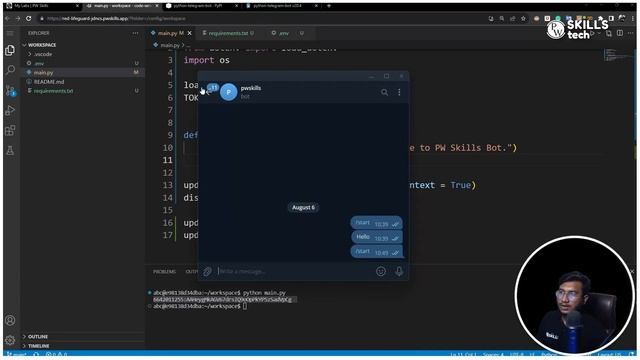 How To Create Telegram Bot Using Python | Python Project Complete Tutorial смотреть онлайн
