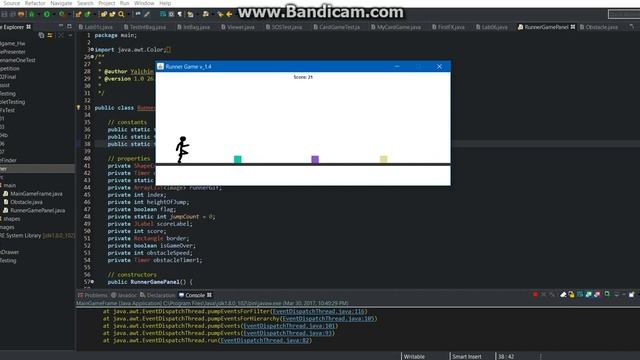 Runner Java game (Stick run in java) смотреть онлайн