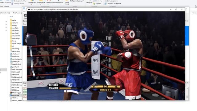 RPCS3 настройка эмулятора для Fight Night Champion (Full speed FPS 30) смотреть онлайн
