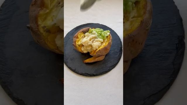 Печёный батат с авокадо и цветной капустой (стол 1, 5, 9) - рецепт в комментариях смотреть онлайн