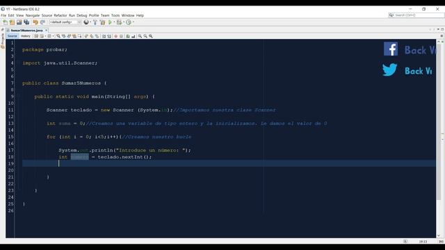 ? Sumar 5 Números Seguidos en JAVA usando WHILE con NETBEANS | CURSO DE JAVA' | ACTUALIZADO [2021] смотреть онлайн