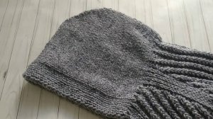 ?Мастер-класс КАРДИГАН С КАПЮШОНОМ / реглан - погон / БЕЗ ШВОВ спицами. 4 ЧАСТЬ ❄️