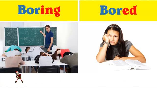 ING or ED adjective suffixes - English Word formation смотреть онлайн