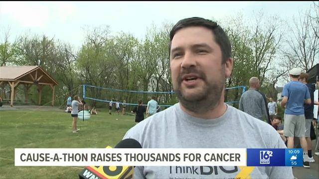 Cause-A-Thon raises thousands for pediatric cancer смотреть онлайн