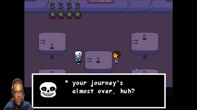 Lets Play: Undertale episode 17- Having dinner with Sans in Mettaton's Hotel смотреть онлайн