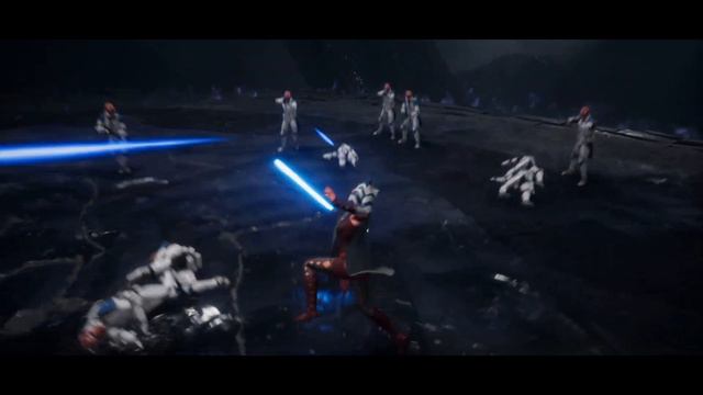 Ahsoka And Maul Vs 332nd Clone Troopers (Order 66) ~ Jedi Fallen Order Mods