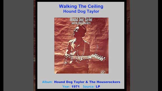 HOUND DOG TAYLOR "Walking The Ceiling" 1971 смотреть онлайн