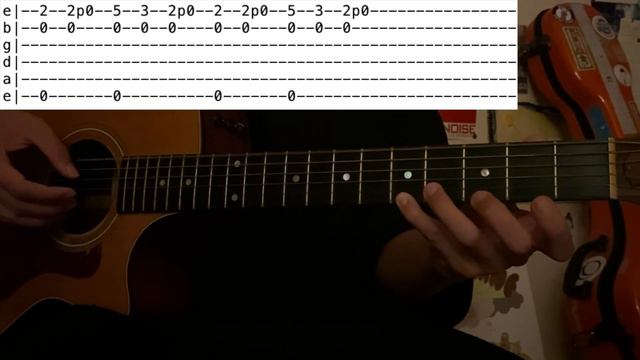 (Guitar Tutorial With Tab) Nujabes / Counting Stars (Anime “Samurai Champloo”)