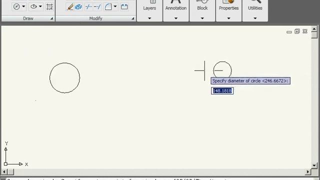 AutoCAD 2009. Урок 18. Рисование окружностей.avi смотреть онлайн