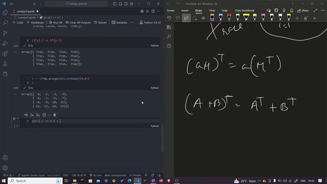 2. Numpy for noobs| linear algebra with #numpy смотреть онлайн