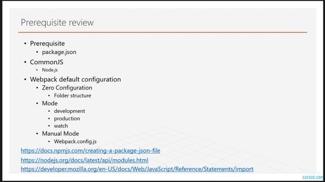 دوره آموزش اصولی webpack 4 - فصل 2 - قسمت 5- مروری بر فصل دوم смотреть онлайн