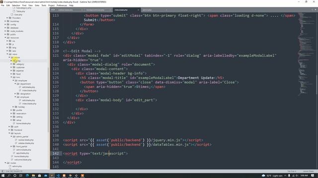 31 Laravel food ordering system making for codecanyon | HRM Holiday CRUD смотреть онлайн