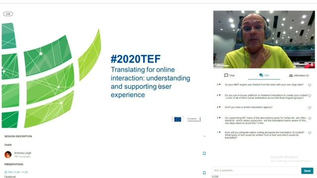 #2020TEF - Translating for online interaction: understanding and supporting user experience смотреть онлайн
