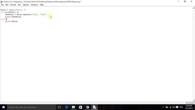 Replacing parts of strings in Python смотреть онлайн