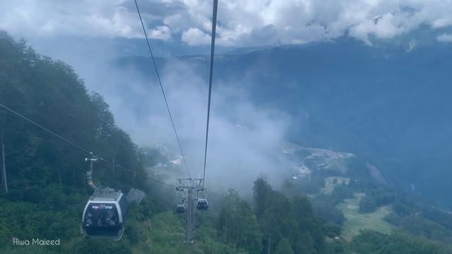 Cable Car Roza Khutor, Sochi-Russia смотреть онлайн