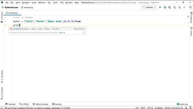 What is set in Python? смотреть онлайн