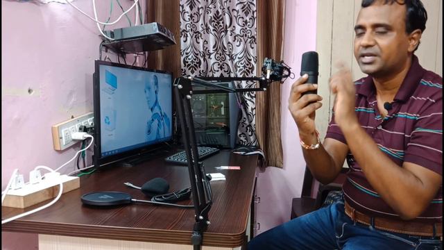 Maono AU-A04 Condenser Microphone Kit (Black) | Maono AU A04 Audio Test And Review In Hindi | AU A0 смотреть онлайн