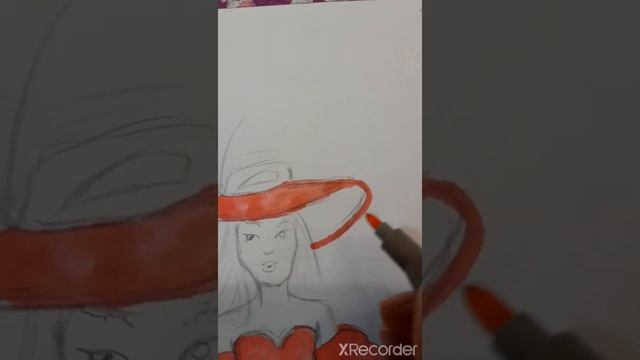 начинаю рисовать настоящих людей. смотреть онлайн