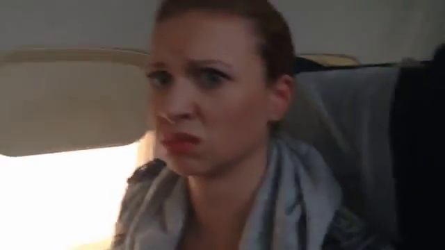 Дым в самолете, жесть! смотреть онлайн