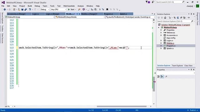 C# Full Project(Mobile Shop Management System Using C# and Ms SQL Server) смотреть онлайн
