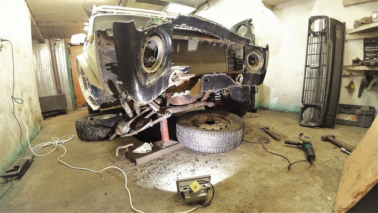 Пилю и восстанавливаю НИВУ Часть НИВЫ пойдет в металлолом. смотреть онлайн