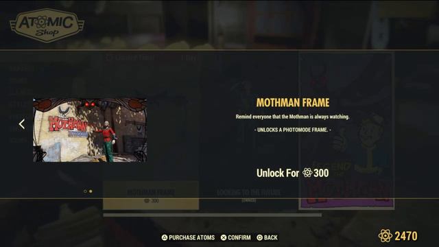IT'S BACK: Mothman Frame | 78 days | LIMITED | Atomic Shop #75 | Fallout 76 смотреть онлайн