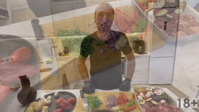 Телятина по-грузински в кеци! Вкусное тушеное мясо с овощами! /18+ смотреть онлайн