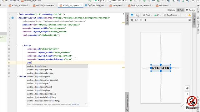 dp & sp Usage In Android Studio | When should we use dp or sp ??? dp, sp explained in Hindi смотреть онлайн