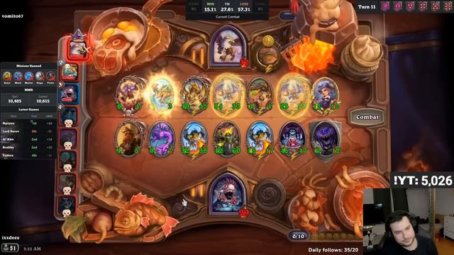 The TRUE POWER Of Mutanus!! | Hearthstone Battlegrounds смотреть онлайн