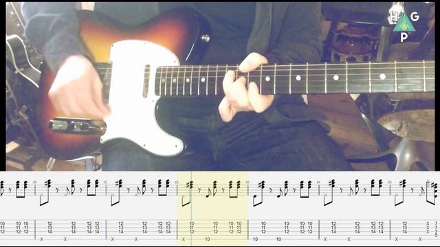De Do Do Do De Da Da Da by The Police | Guitar Cover | Tab | Lesson смотреть онлайн