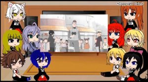 High school DXD react to Naruto Part : 15 || Part : 16??