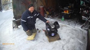 Китайский дизель ЛИФАН первый запуск