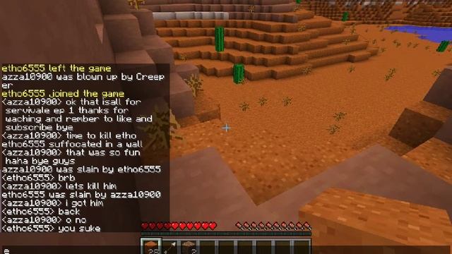 Minecraft i killed etho agan but he git his revenge смотреть онлайн