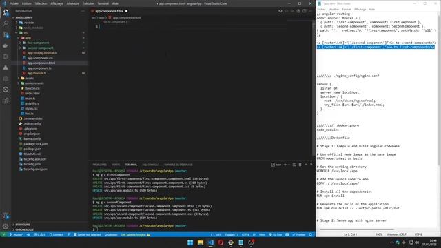 Dockeriser une app angular avec router - Nginx смотреть онлайн