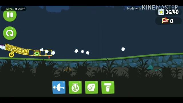 Большой самолёт НЕ летит! Bad piggies #1 смотреть онлайн